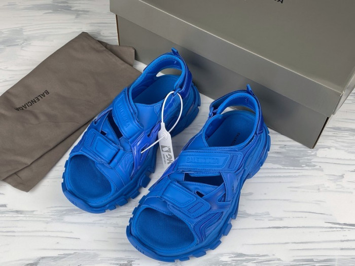 bl track trainers blue sandal h903p80813