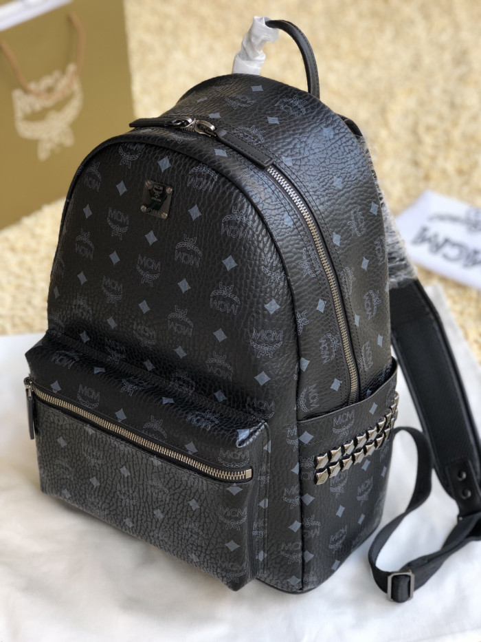 mcm02 bags rivits backpack 0168241