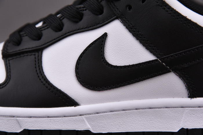 nike dunk low white black dd1391-100
