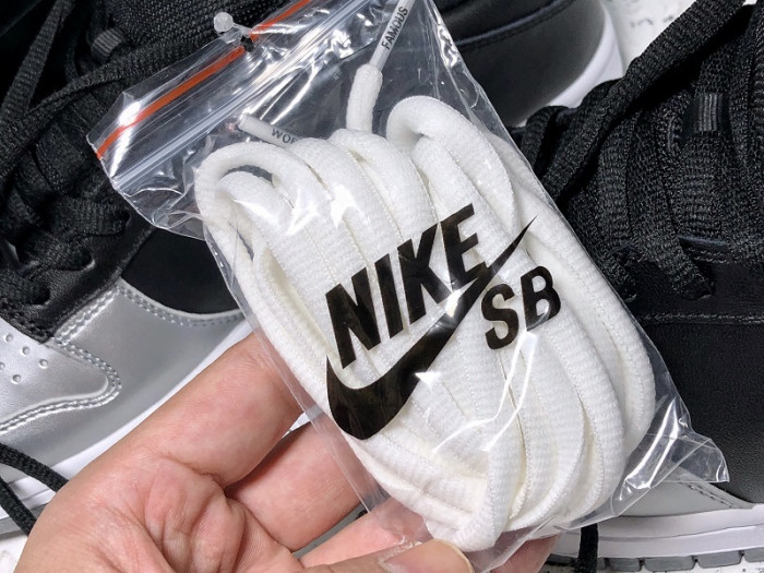 nike sb dunk low jewel swoosh silver - ck3480-001