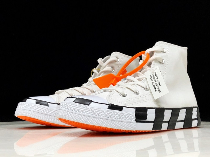 off-white x converse 2.0 white/black 163892c
