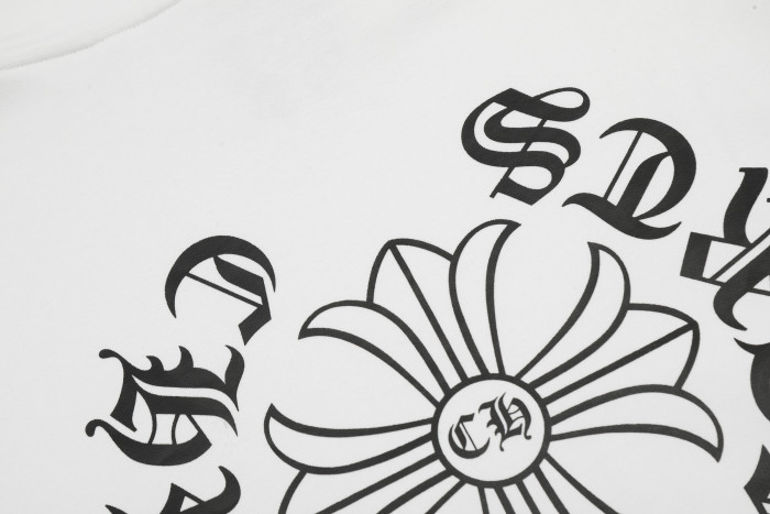 Chrome Hearts Horseshoe Floral Zip Up Hoodie KE810