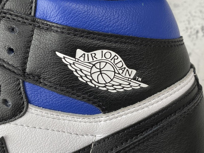 air jordan 1 retro high black game royal - 555088-041‎