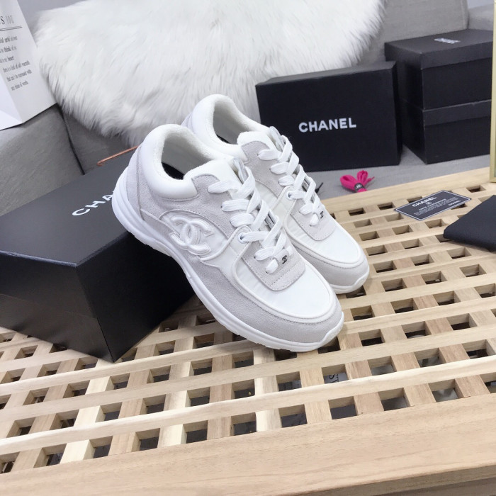 cn cc logo sneaker white (reflective)