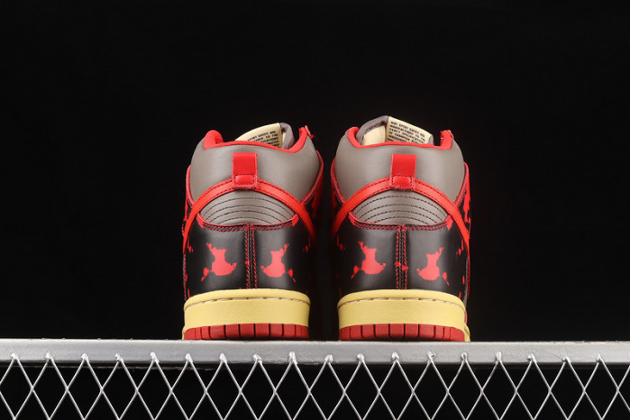 nike dunk high 1985 red acid wash dd9404-600